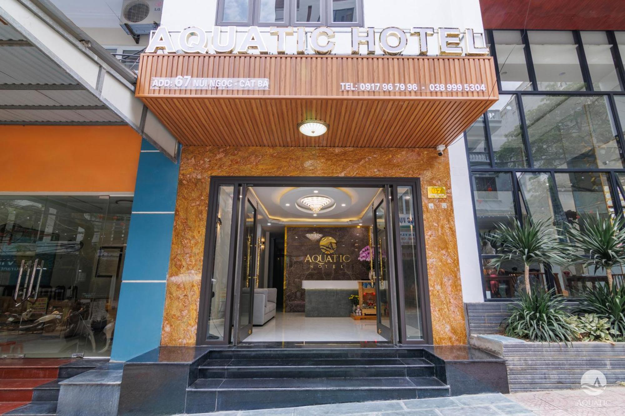 Aquatic Hotel Cat Ba Cat Ba Island Ngoại thất bức ảnh
